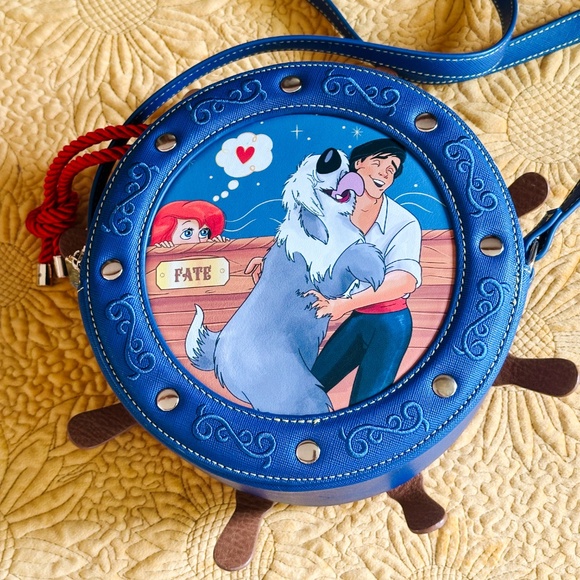 Danielle Nicole Little Mermaid Prince Eric Nautical Crossbody - Picture 3 of 5